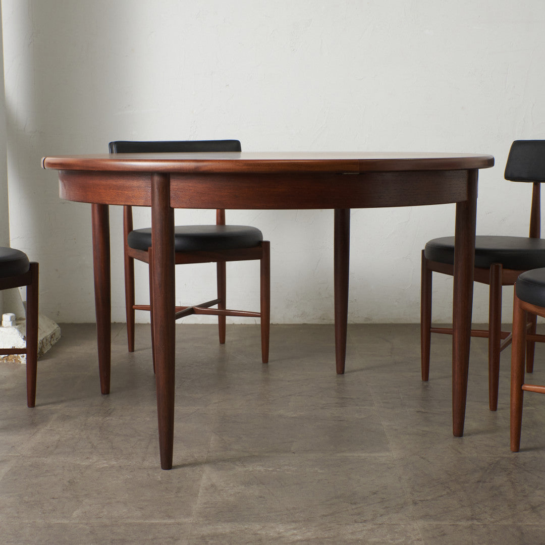 エクステンション ラウンドダイニングテーブル