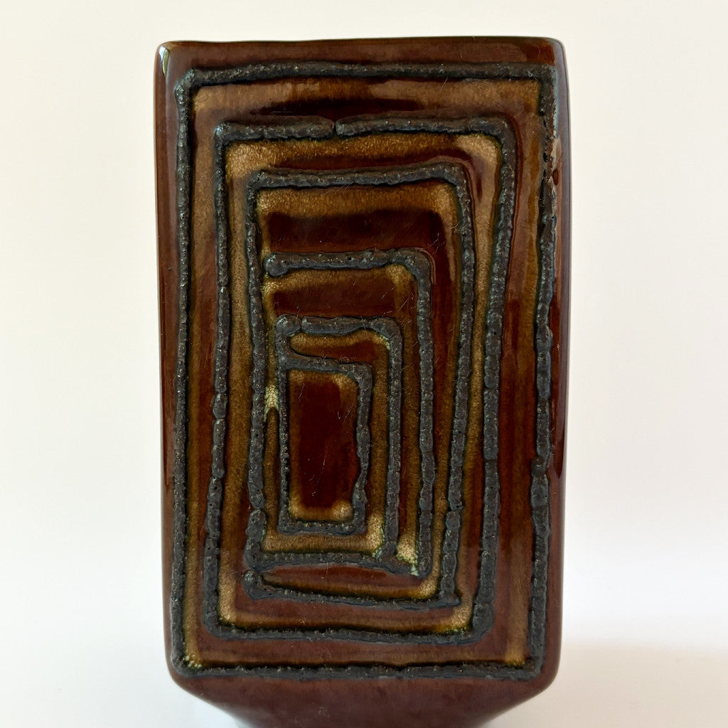 German Art Pottery フラワーベース