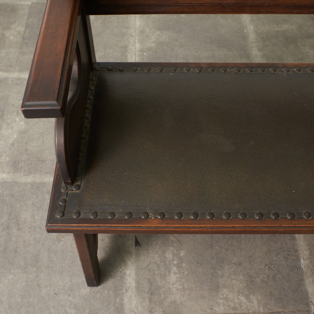 神戸洋家具 オーク材 ベンチ