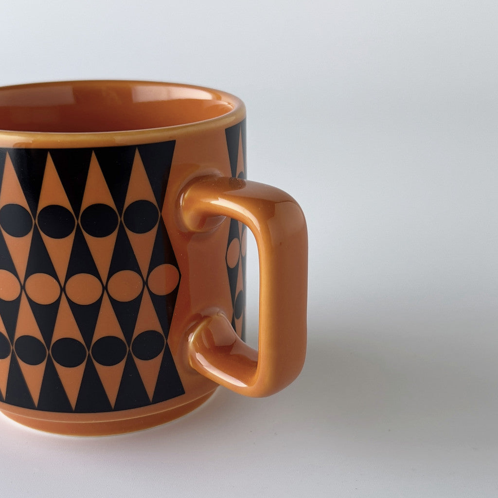 Hornsea x Magpie マグカップ Backgammon Orange