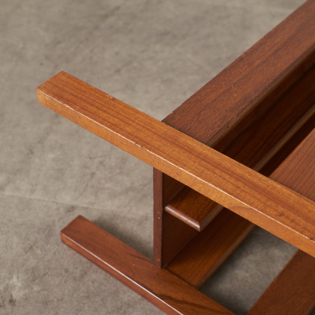 英国ヴィンテージ マガジンラック