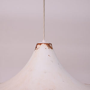 Rona ペンダントランプ / L ホワイト サビ加工
