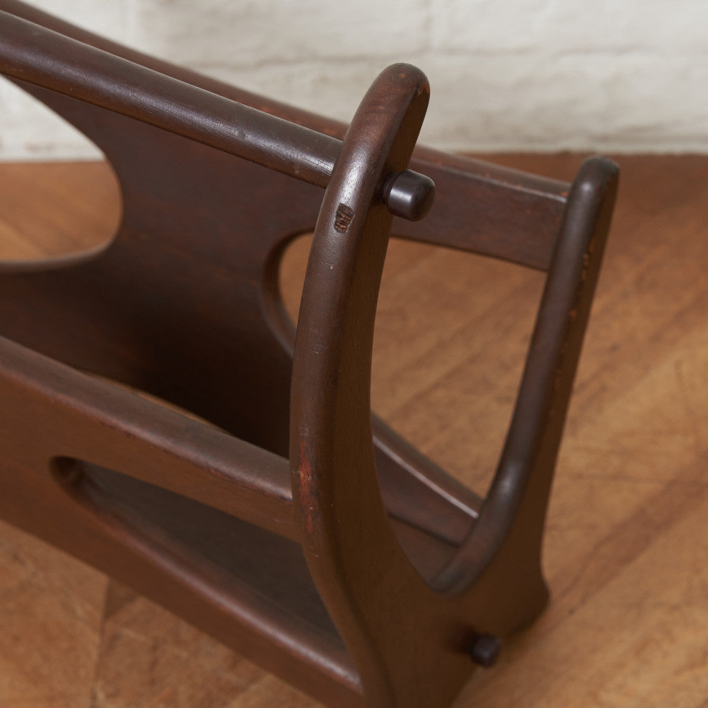 ヴィンテージ マガジンラック