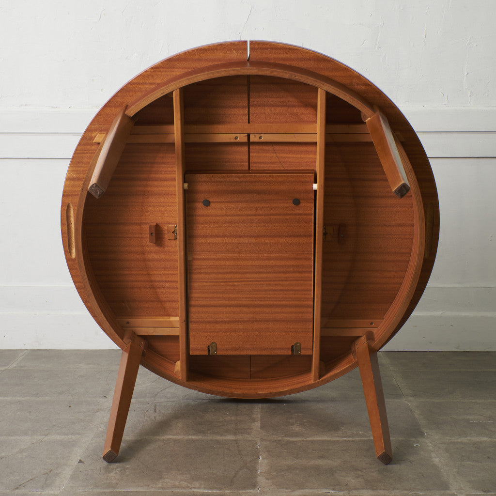 英国ヴィンテージ ラウンドダイニングテーブル