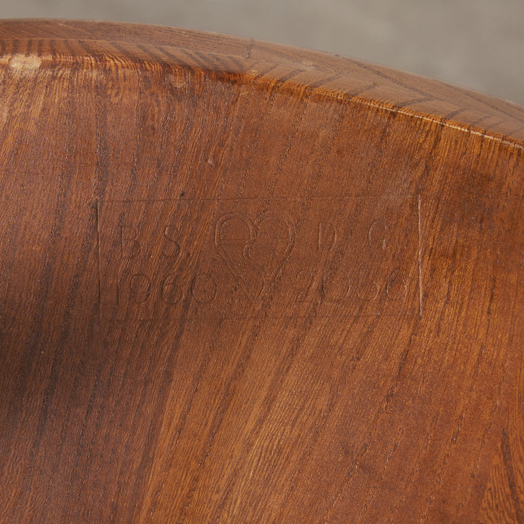 4本スポーク フープバックチェア