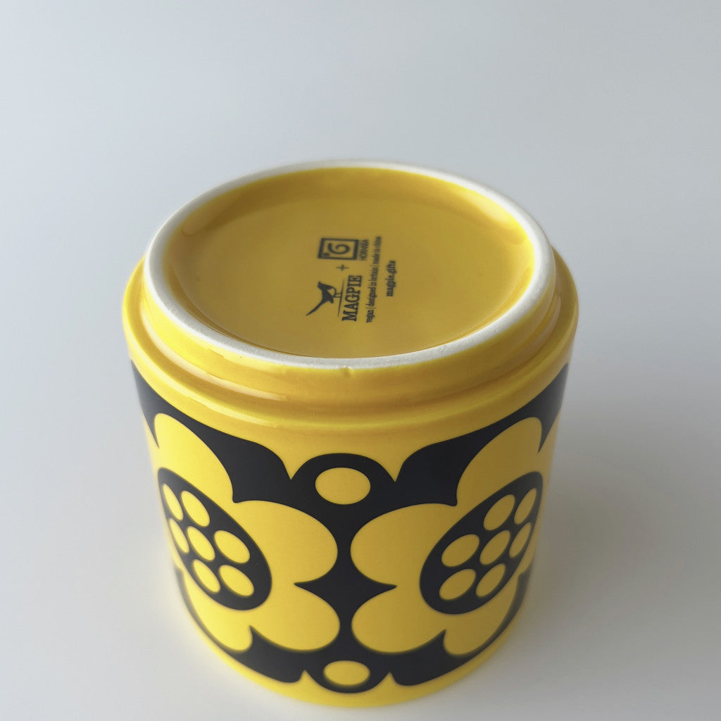 Hornsea x Magpie マグカップ Geo Flower Yellow
