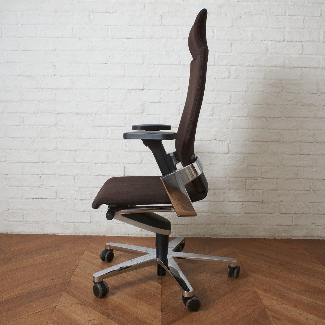 ON ヘッドレスト付 ハイバックオフィスチェア 175/7H