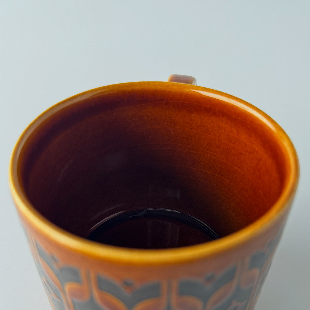 HEIRLOOM エアルーム カップ&ソーサー Autumn brown