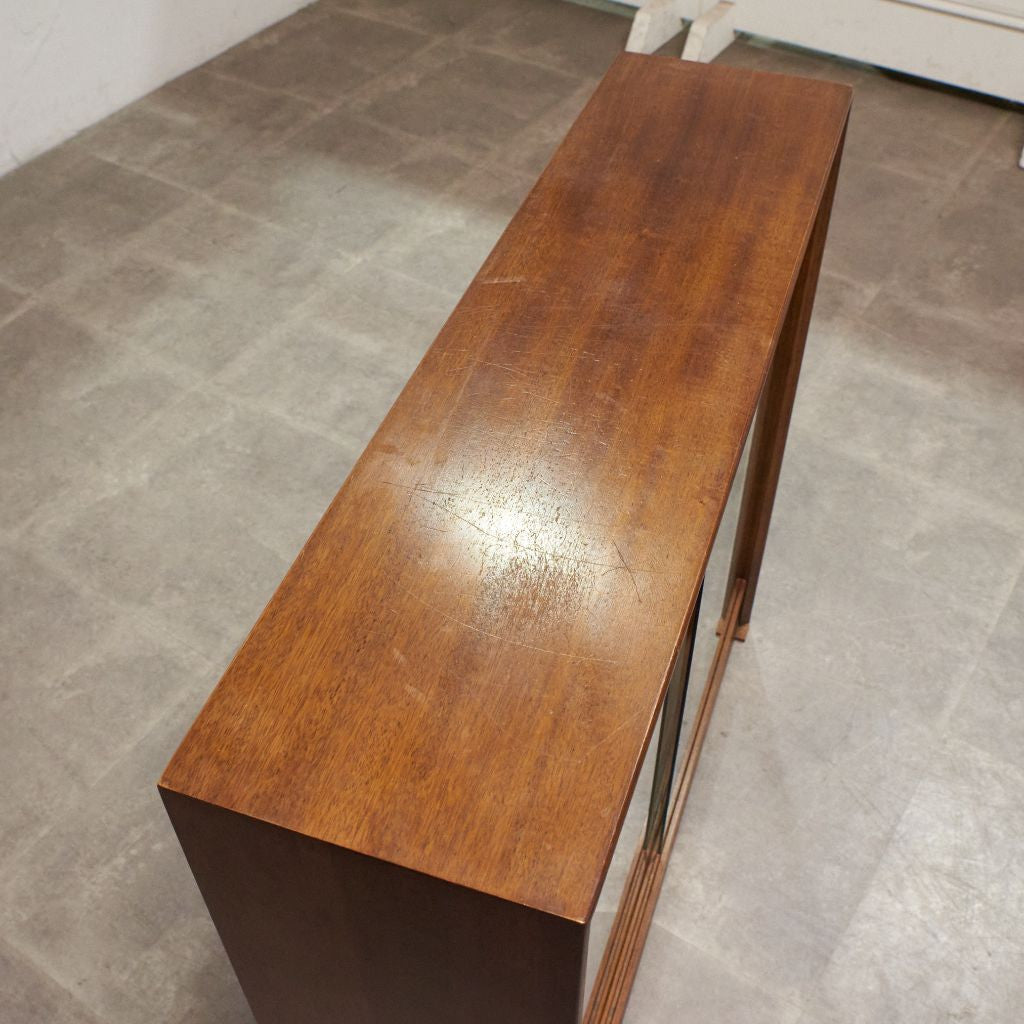 ヴィンテージ ガラスキャビネット