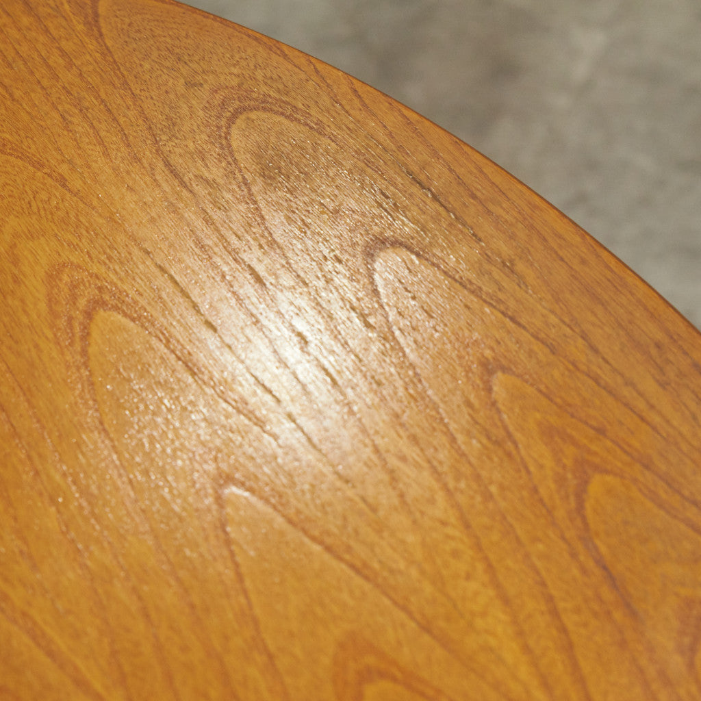 ヴィンテージ マガジンラック付き サイドテーブル