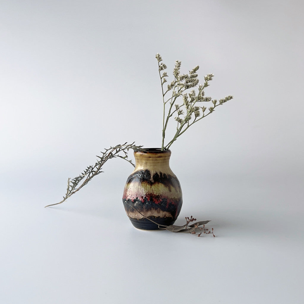 西ドイツヴィンテージ Fat lava フラワーベース