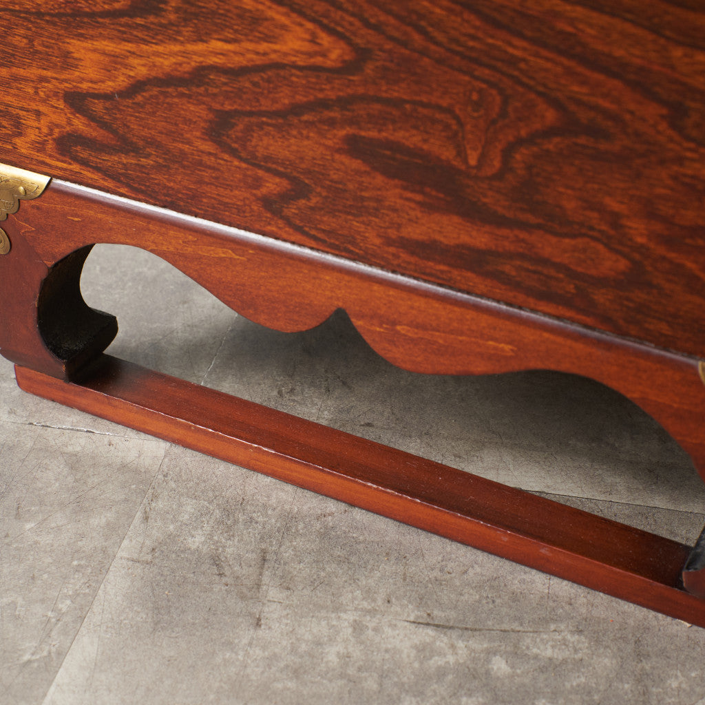 欅無垢材 関西火鉢テーブル