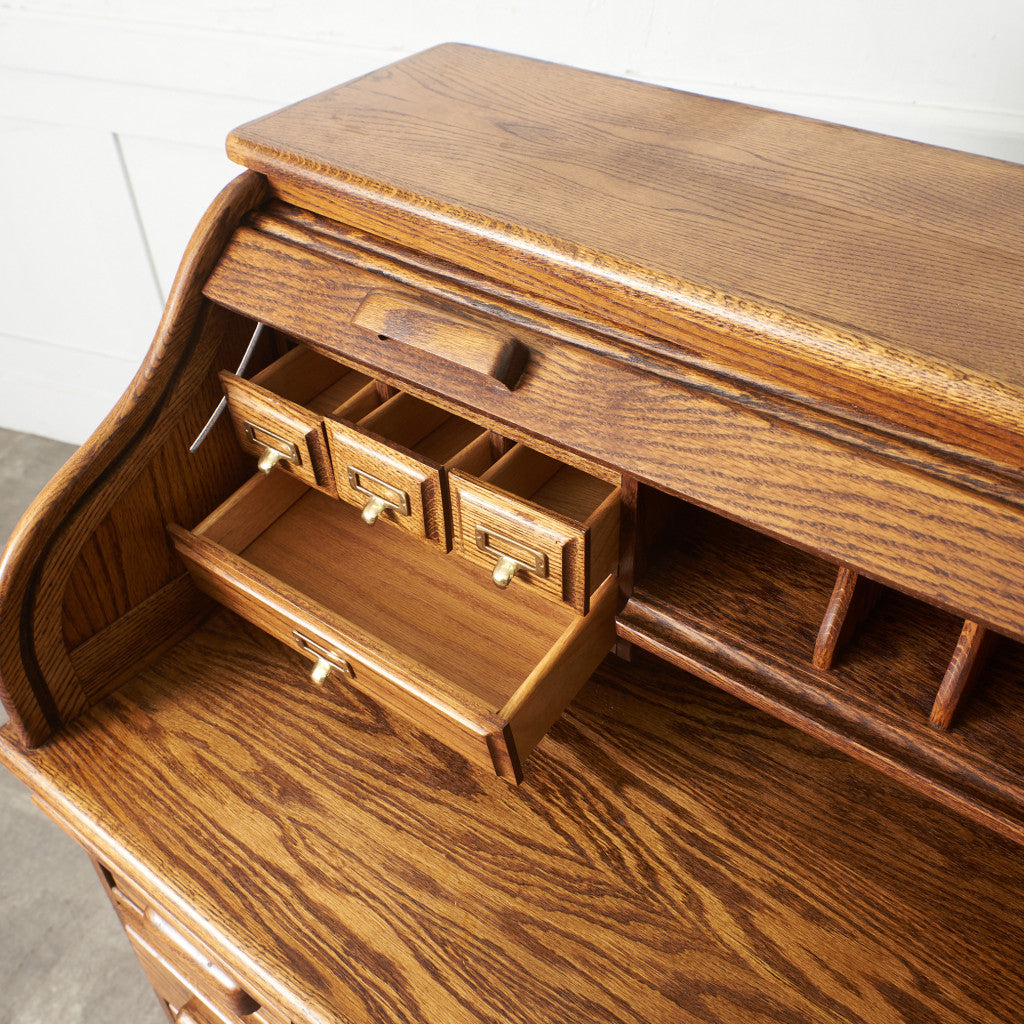 ヴィンテージ ロールトップデスク