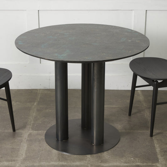 作家物 和紙張り カフェテーブル