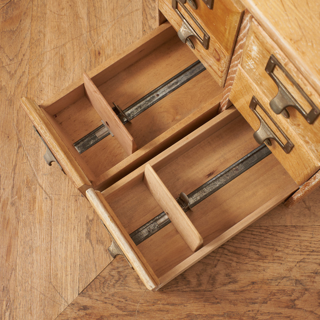 年代物 カードケース キャビネット