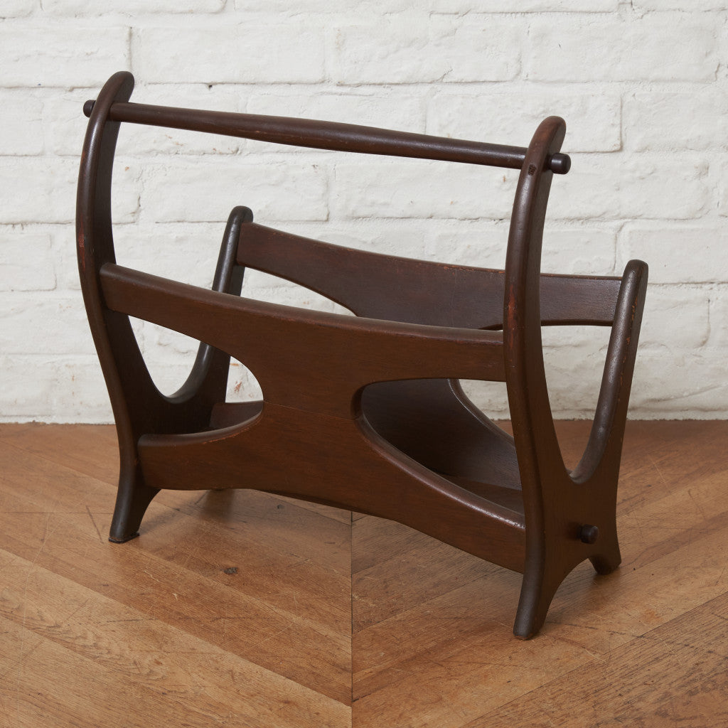 ヴィンテージ マガジンラック