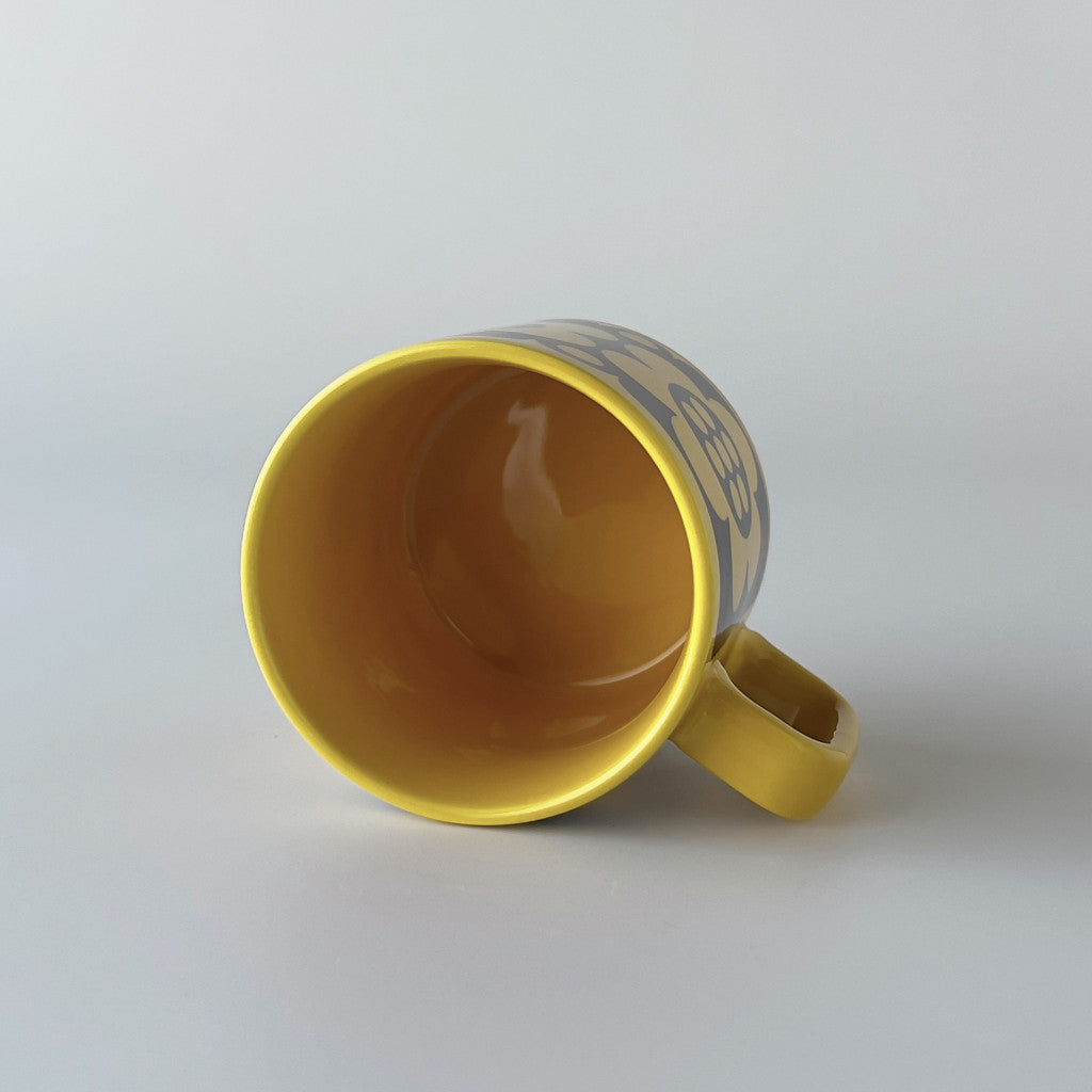 Hornsea x Magpie マグカップ Geo Flower Yellow