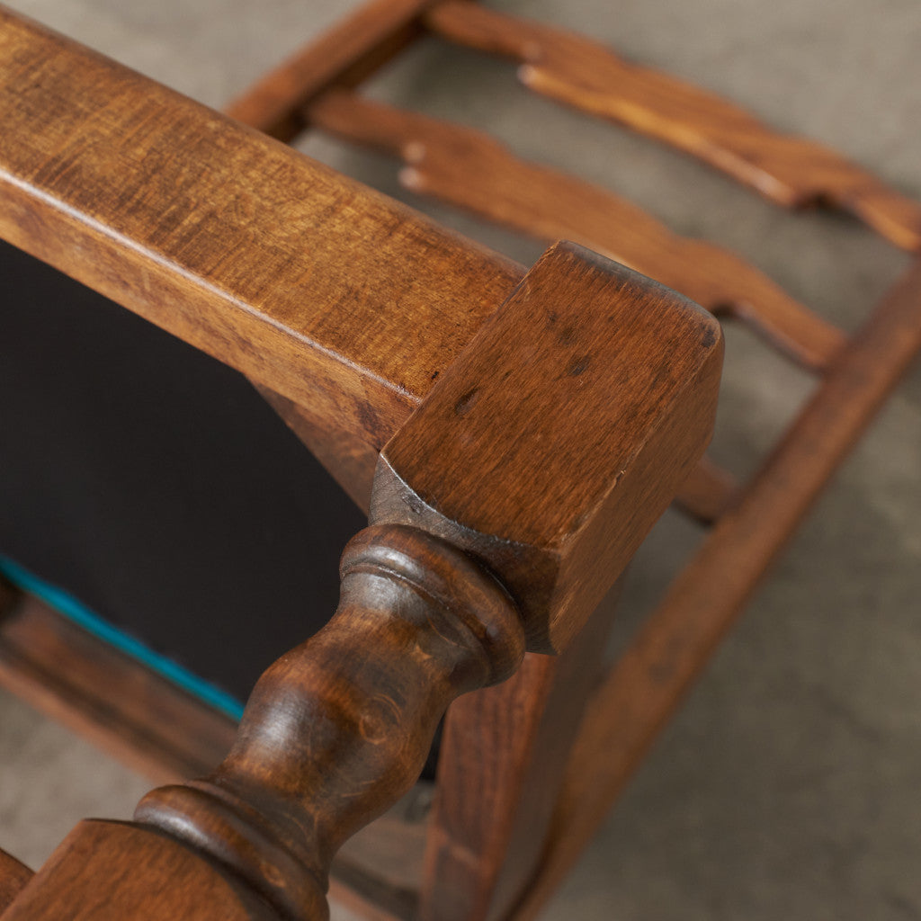 英国アンティーク ラダーバックチェア / 張替済