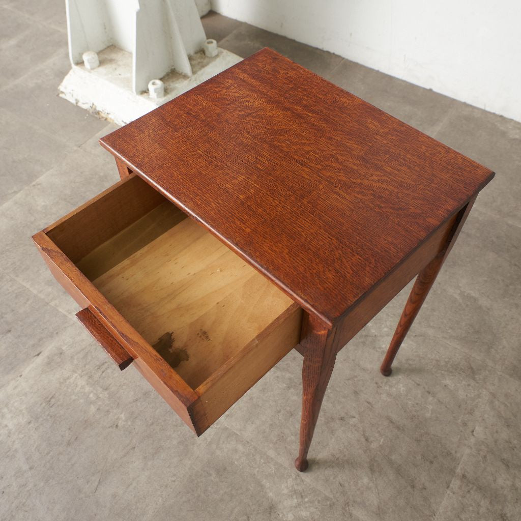 英国アンティーク オーク材 オケージョナルテーブル