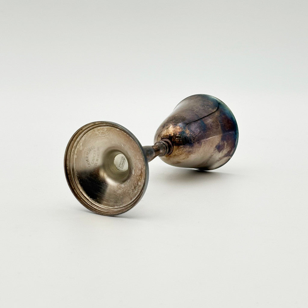 シルバープレート ワインゴブレット