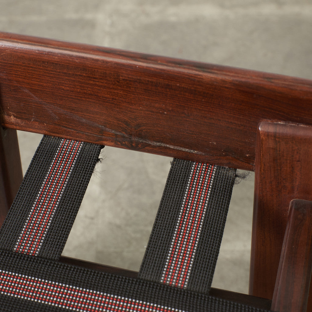 ヴィンテージ ローズウッド材 スツール