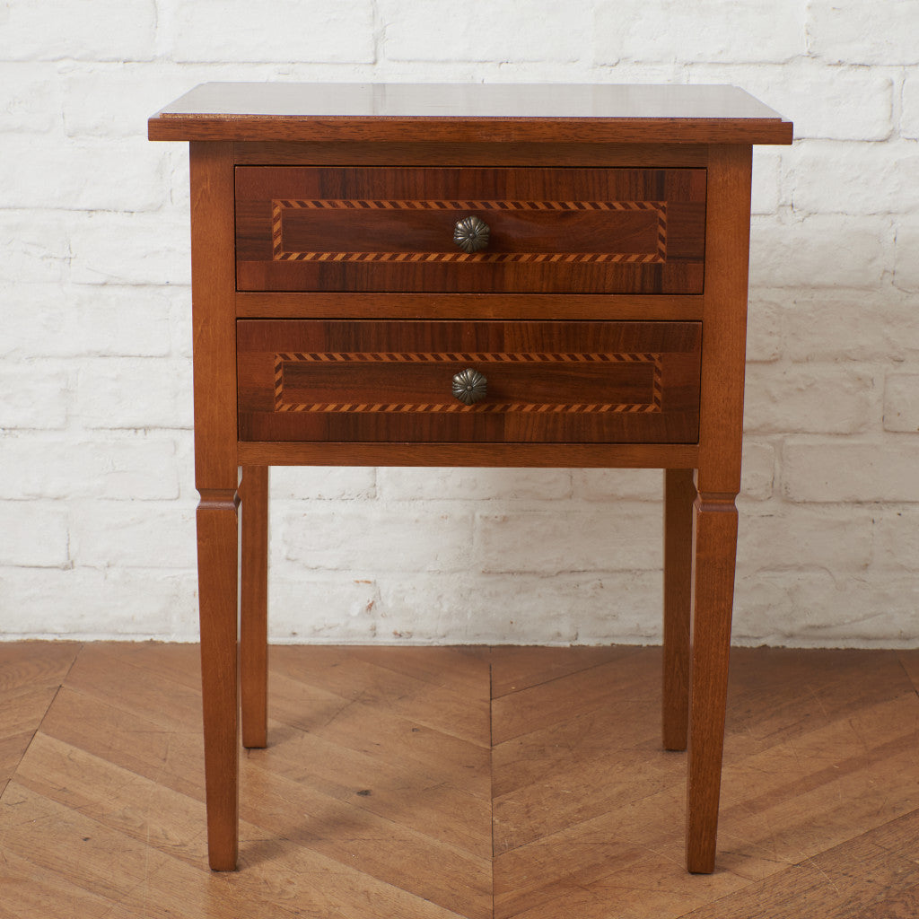 西洋クラシック 木象嵌サイドチェスト