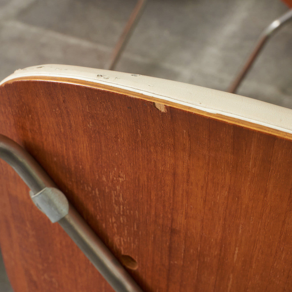 背面プライウッド チェア 4脚セット