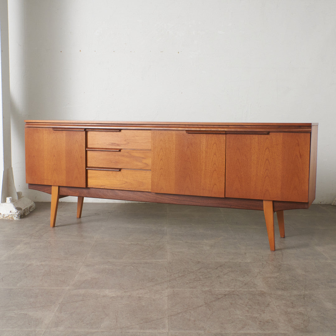 イギリス ビンテージ 家具 サイドボード ローボード 英国 6108e