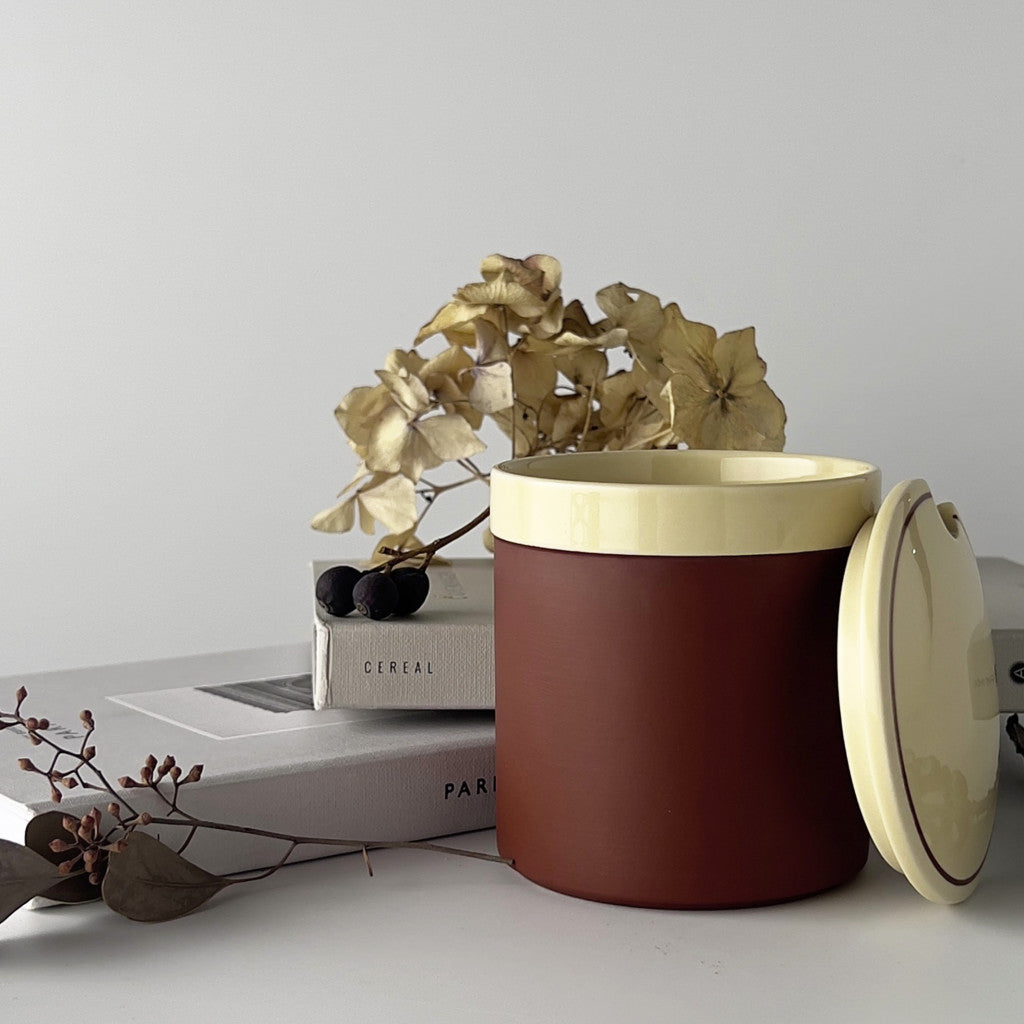 Cinnamon シナモン シュガーポット