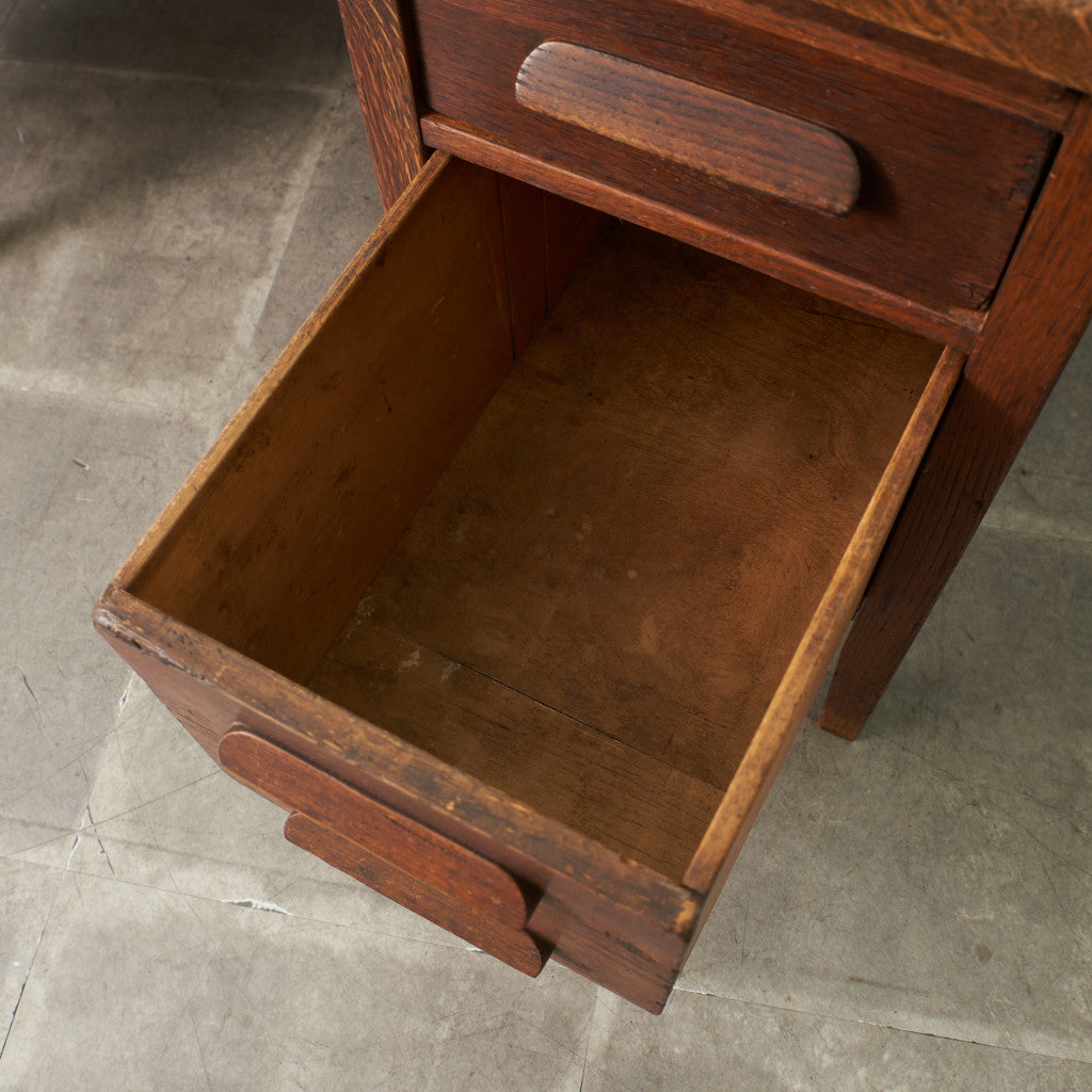 アメリカアンティーク 両袖デスク