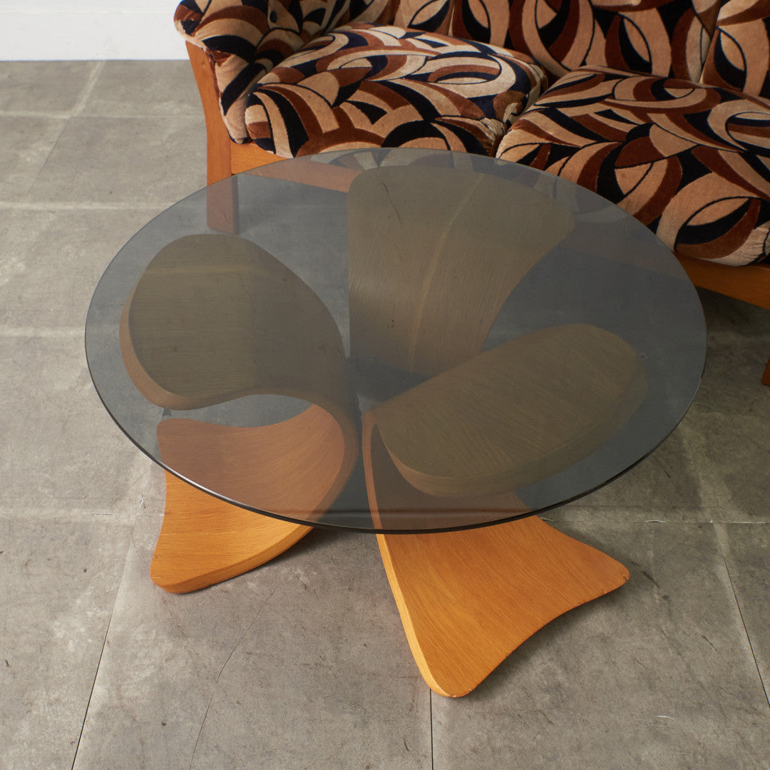 ヴィンテージ　ガラストップ　センターテーブル ヴィンテージ ガラストップ センターテーブル – rocca rocca