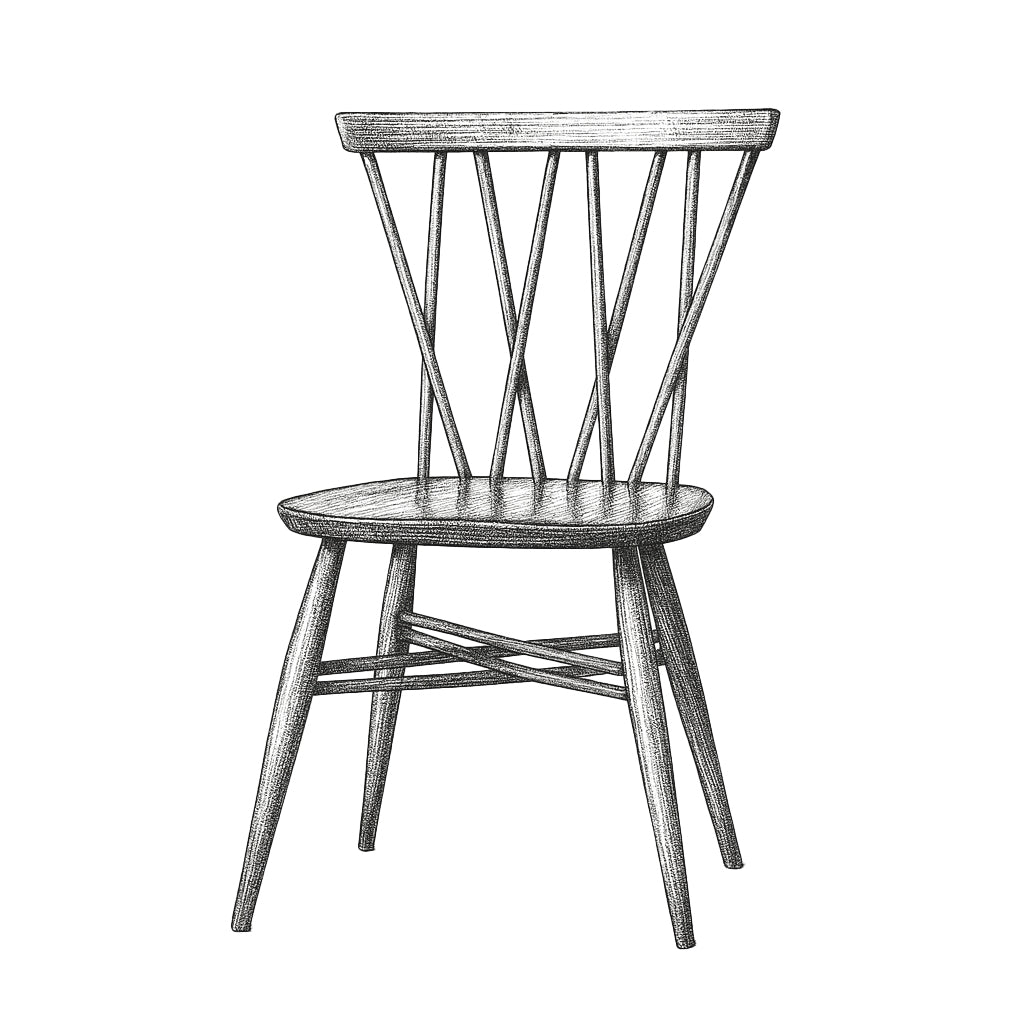 Ercol ラティスドチェア
