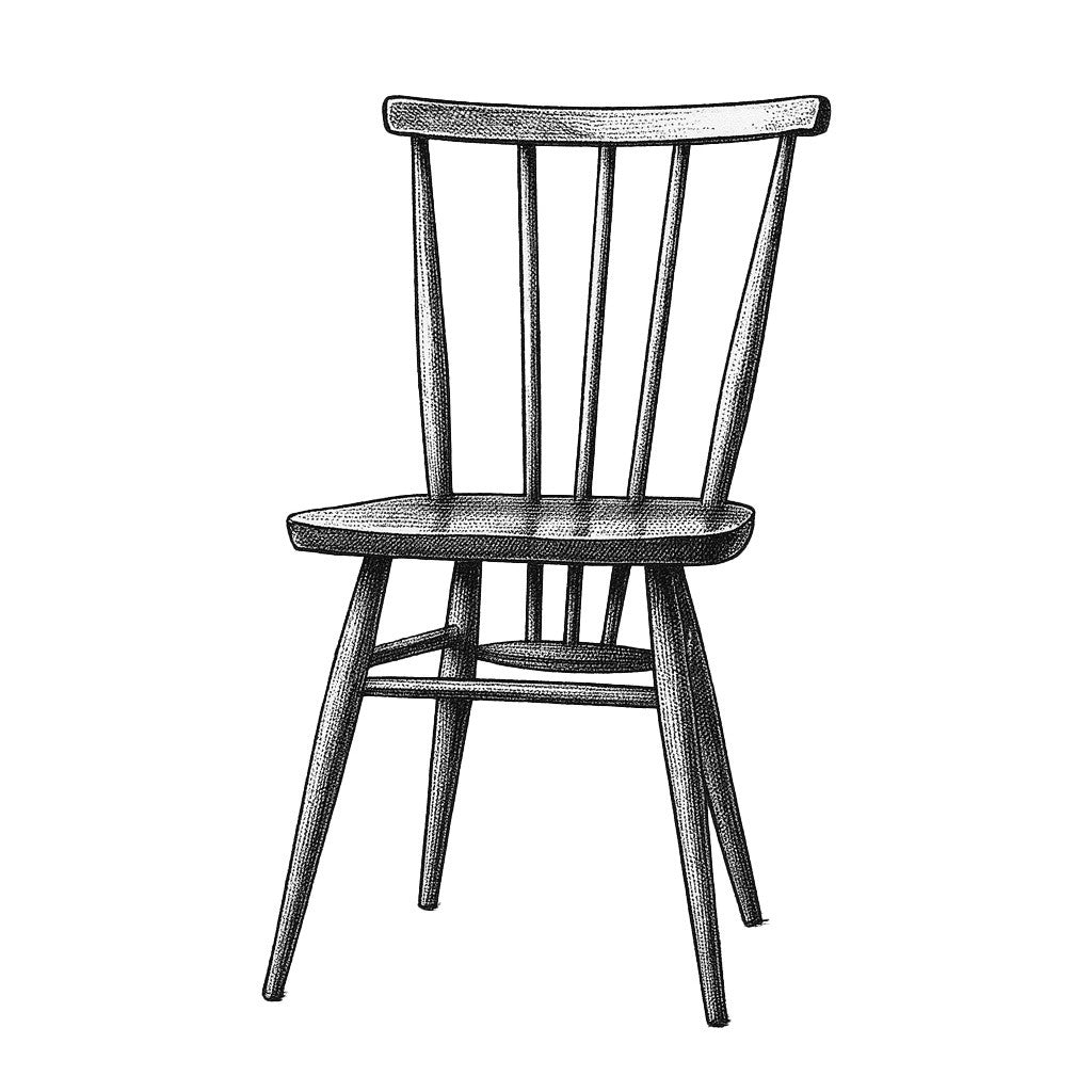 ERCOL スティックバックチェア(391)