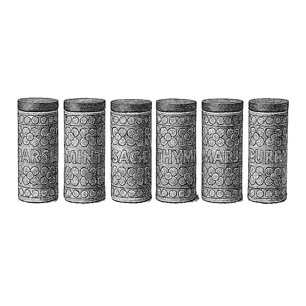HORNSEA Saffron spice case