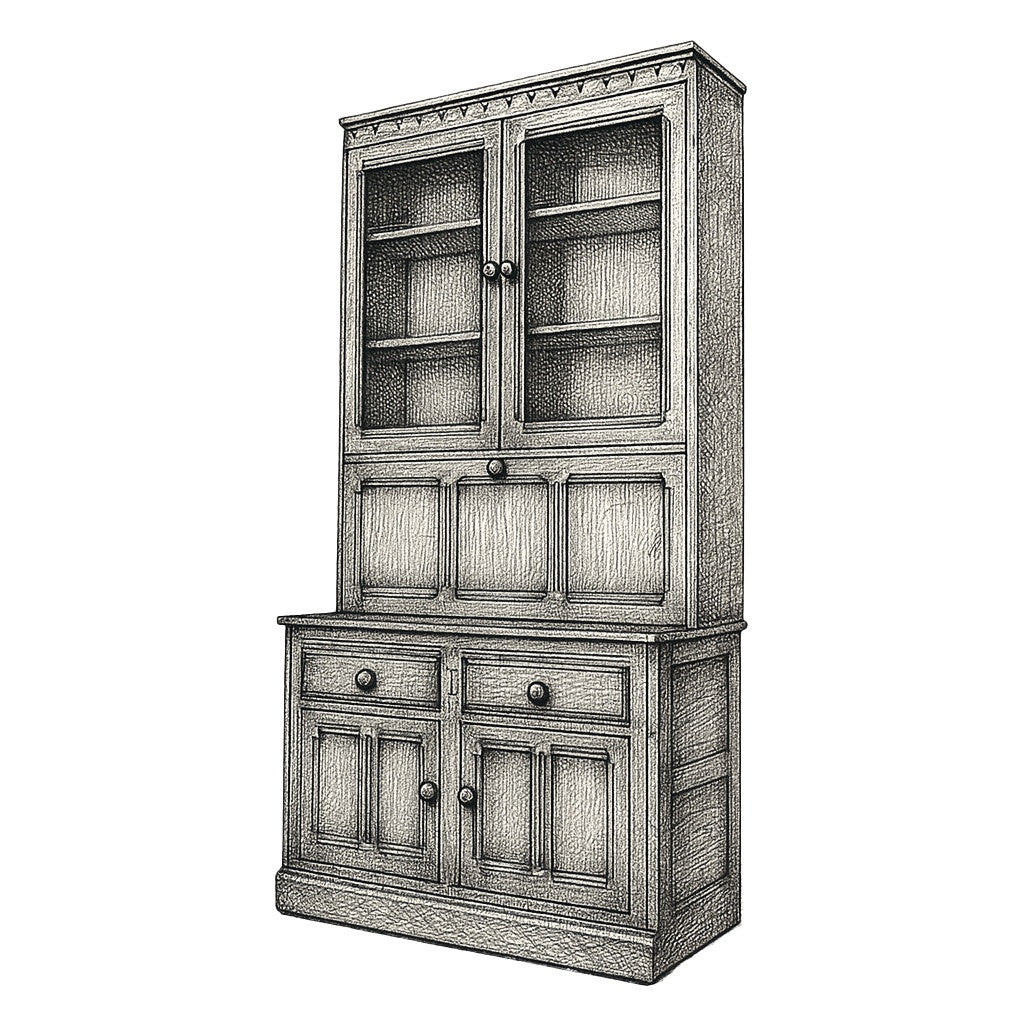 Ercol Old Colonial Cup board Bureau