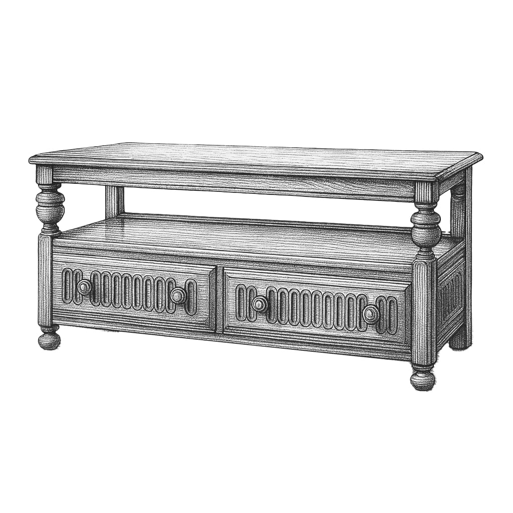 Ercol Warwick TV board