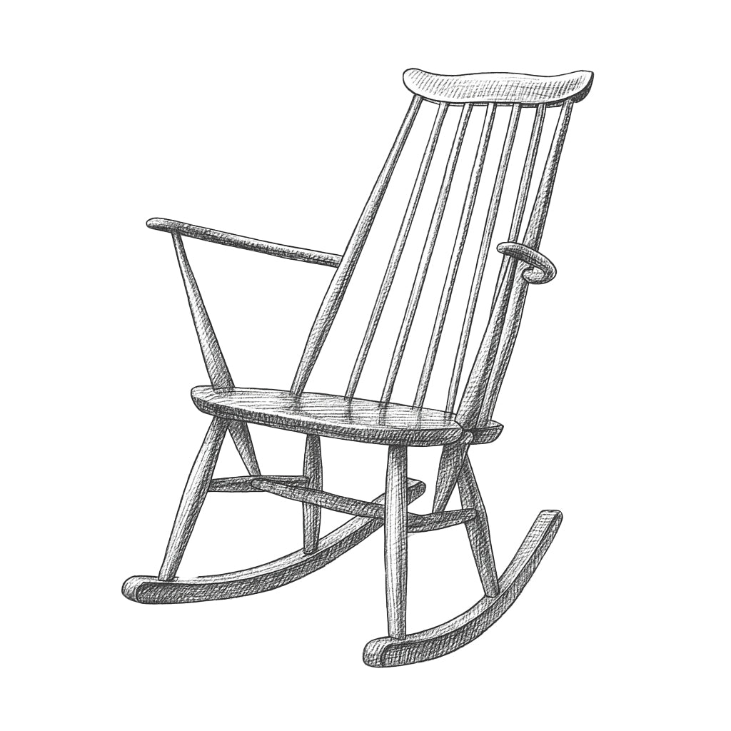 Ercol ゴールドスミス ロッキングアームチェア