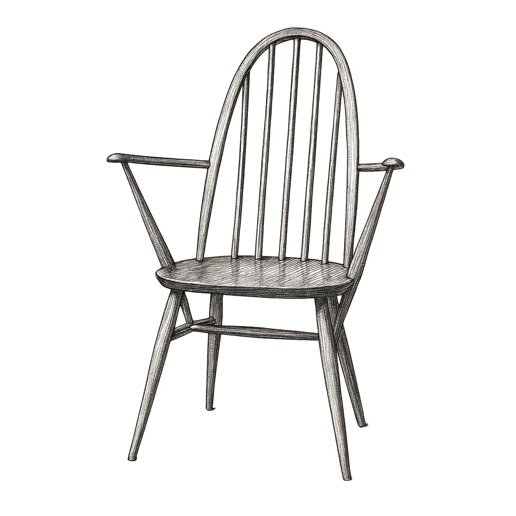 Ercol クエーカー アームチェア