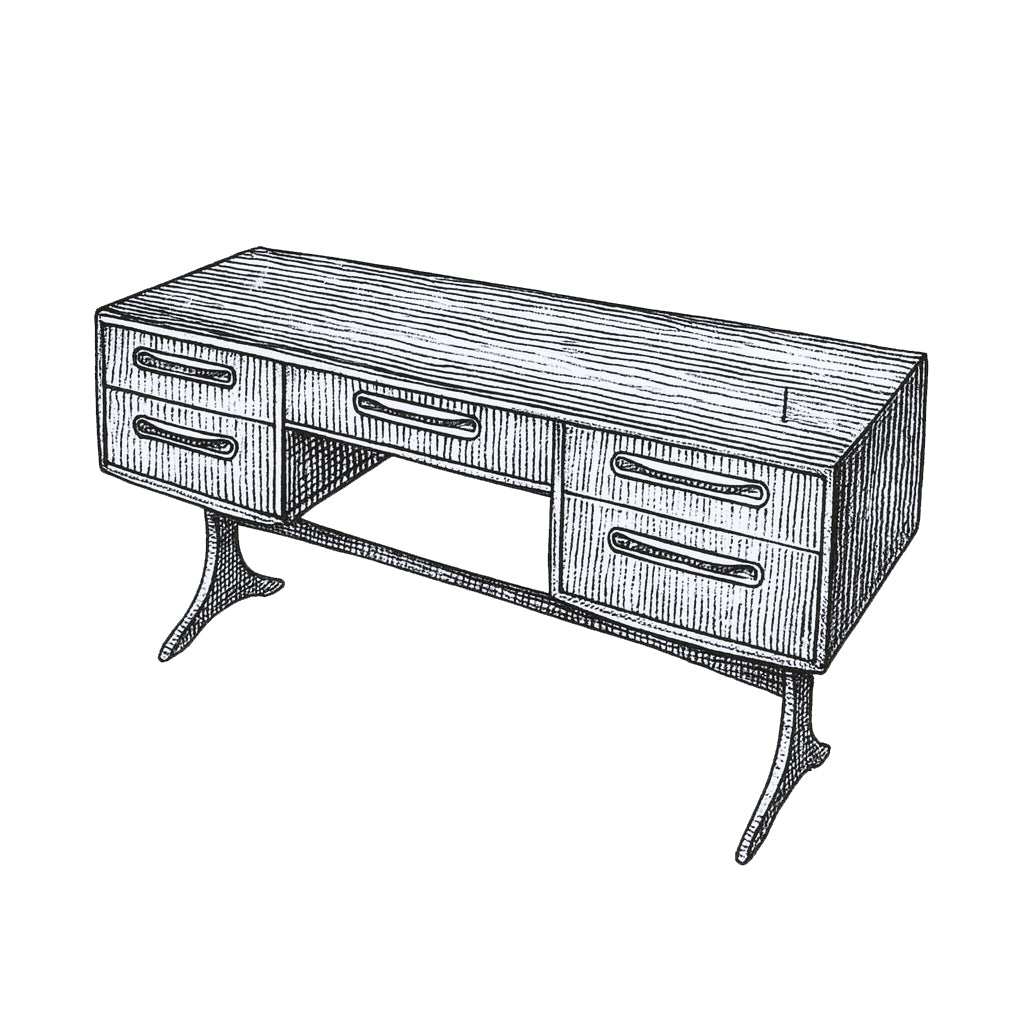 G-Plan Fresco Desk (1986)