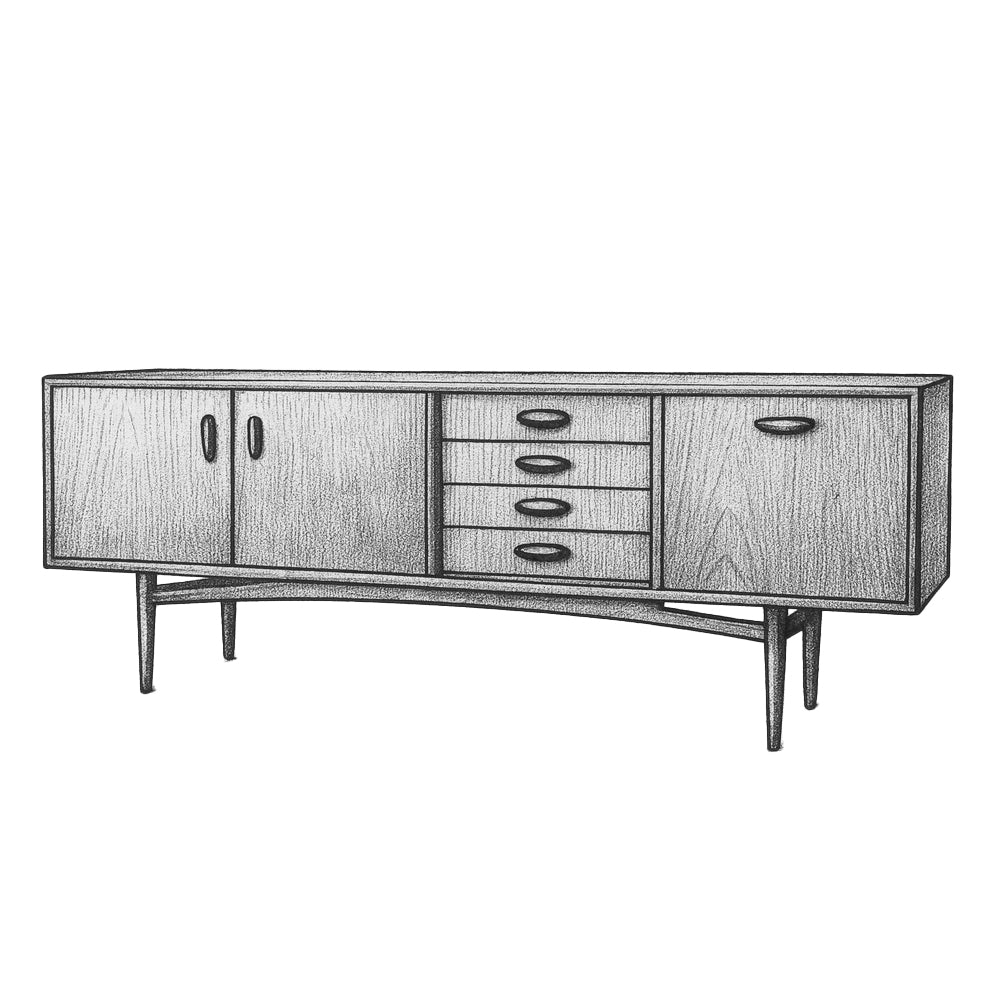 G-PLAN Brasilia Sideboard (4058)