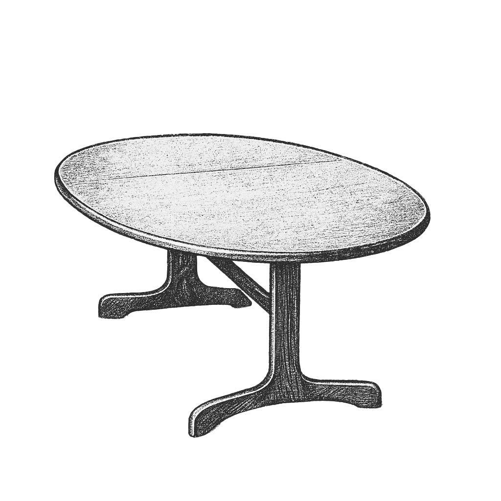 G-PLAN Fresco WhaleLeg Diningtable(4388)