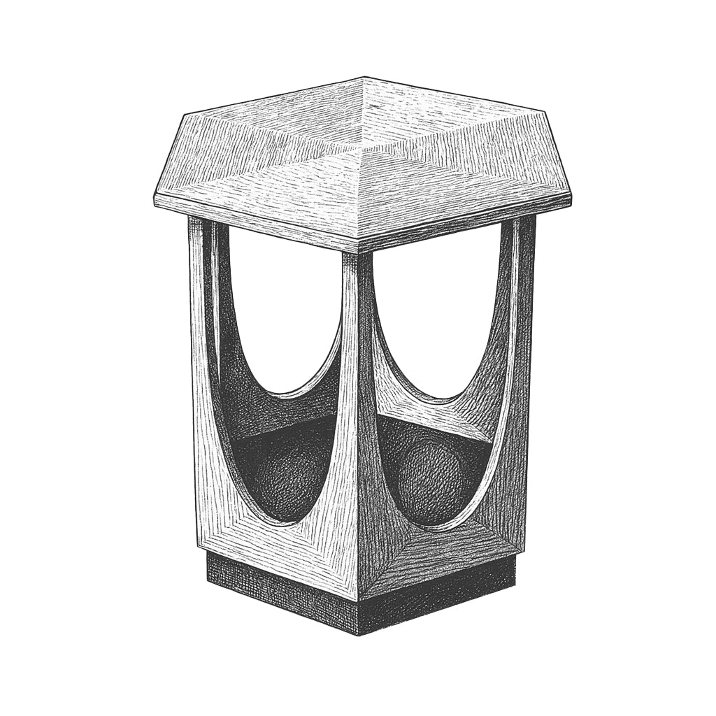 G-Plan Hexagonal Occasional Table (8054D)