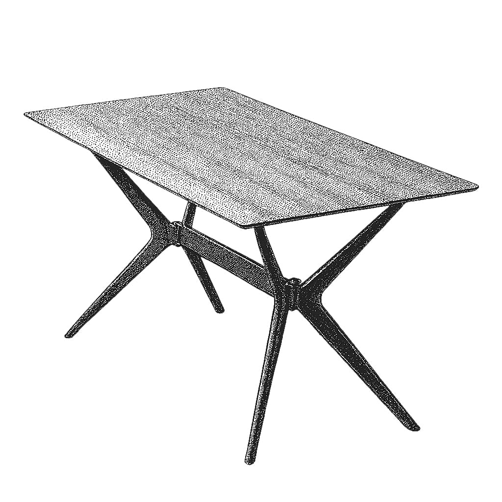 G-Plan Tola&Black DiningTable (341)