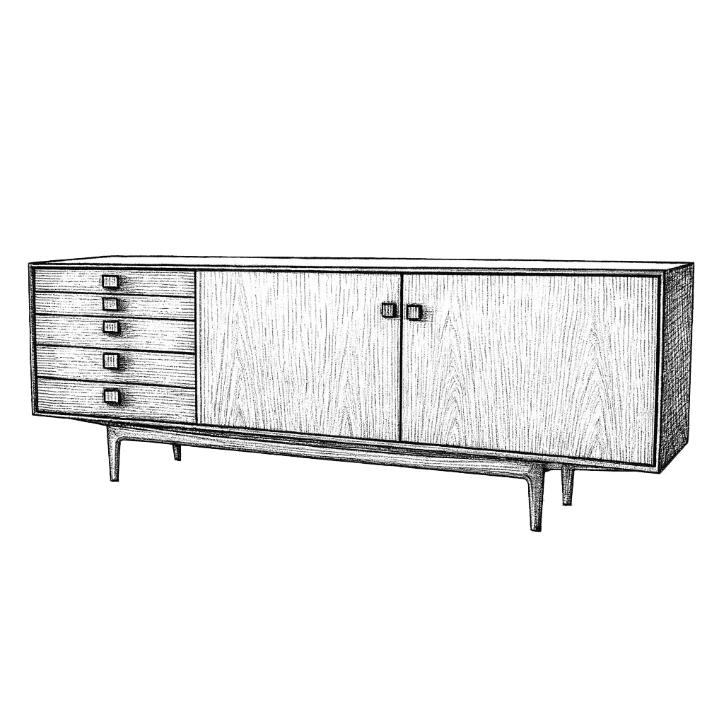 G-plan Danish Long Sideboard (4020)