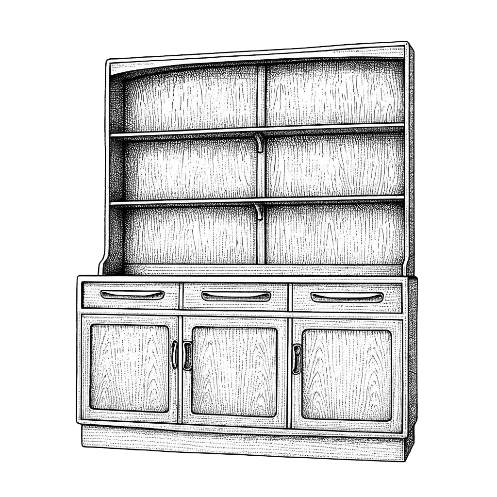 G-plan Fresco Dresser Top (4073D) baseunit (4075D)