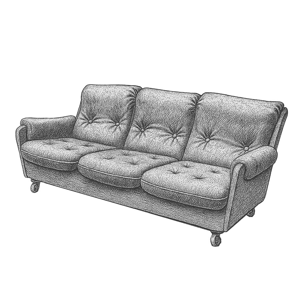 G-plan Saddle Range 3seater sofa