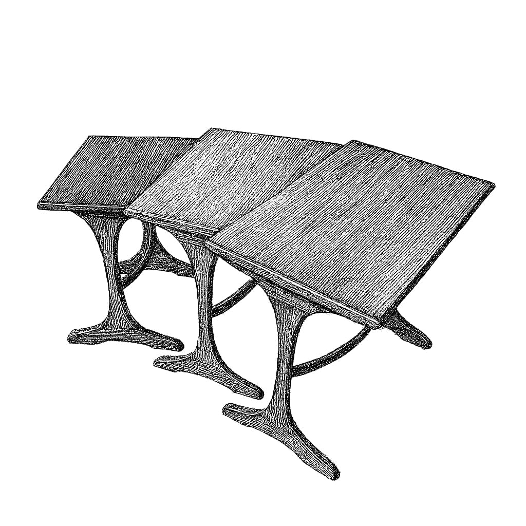 G-plan Whale Legs Nesttable