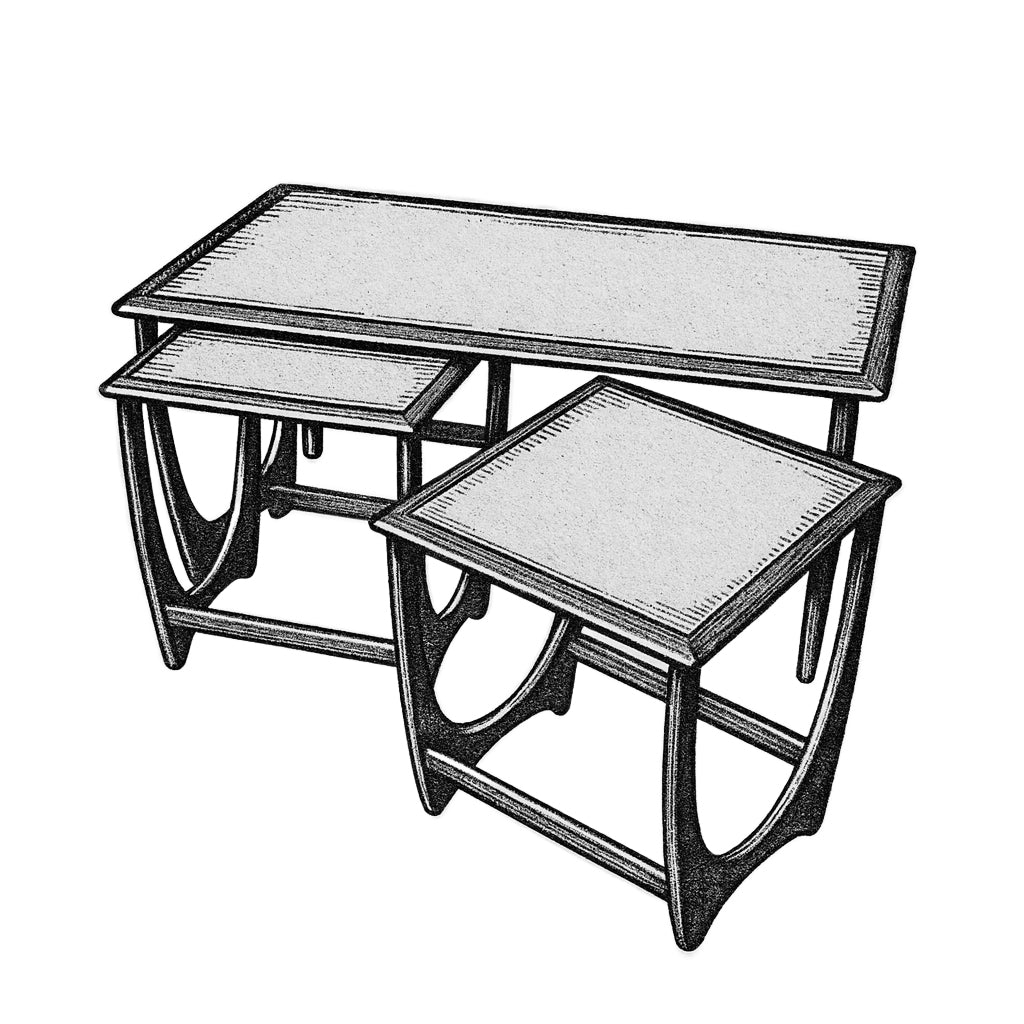 G-plan Astro ダブルネストコーヒーテーブル