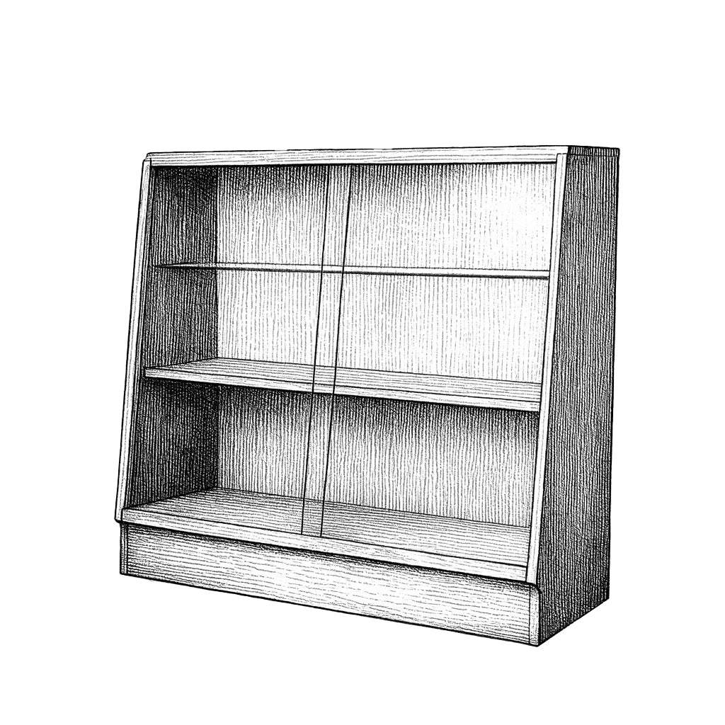G-plan Brandon glazed Bookcase (844)