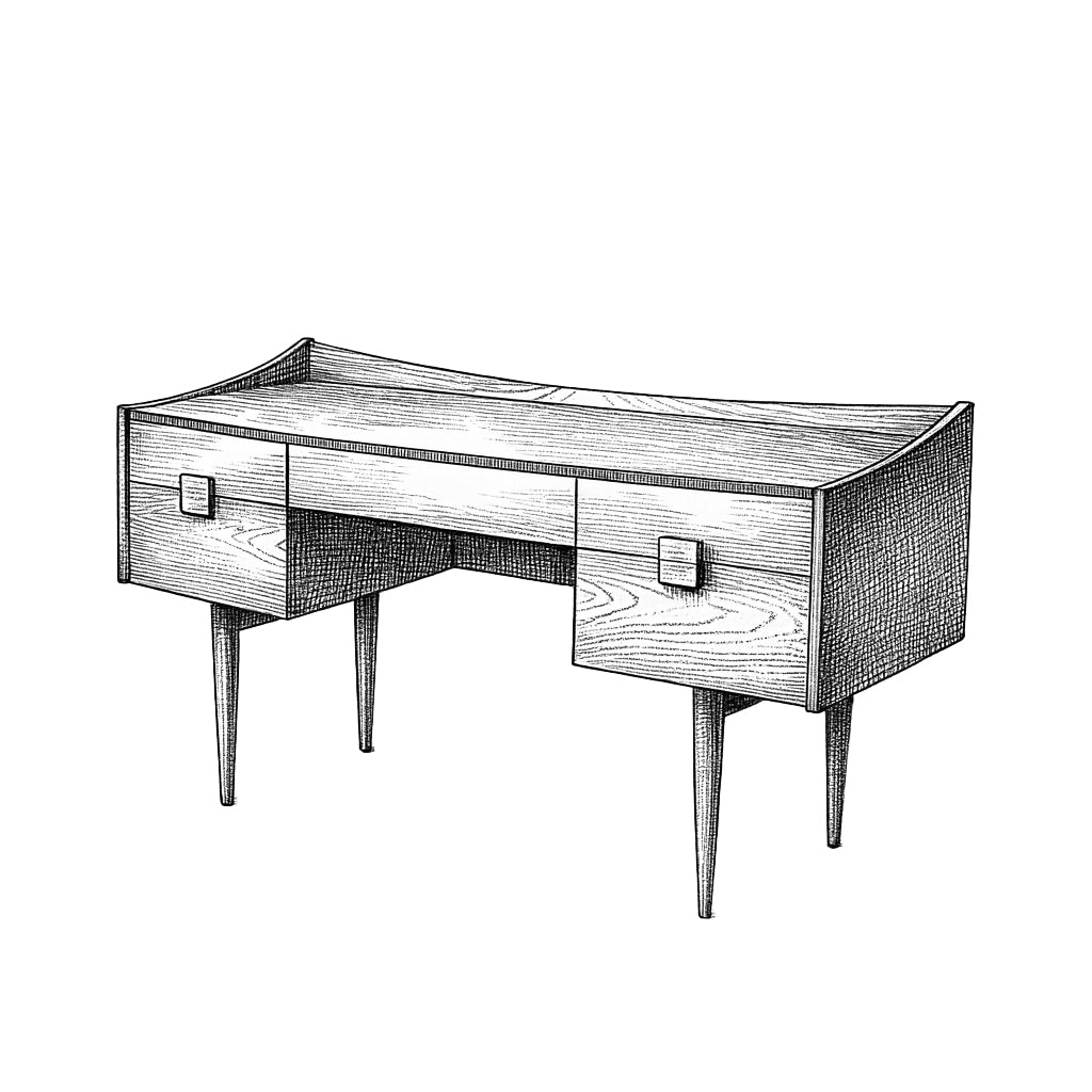 G-plan Danish Desk
